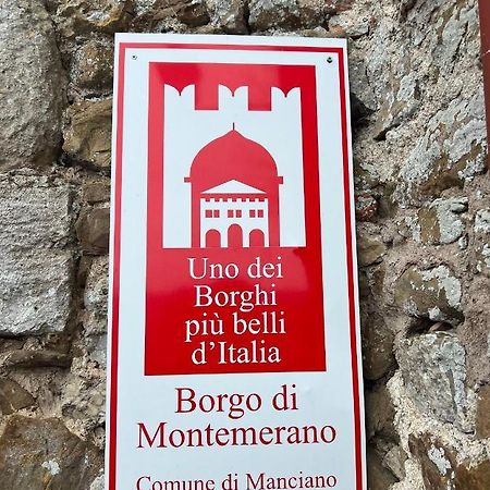 Casa Pruno Rosso Appartement Montemerano Buitenkant foto