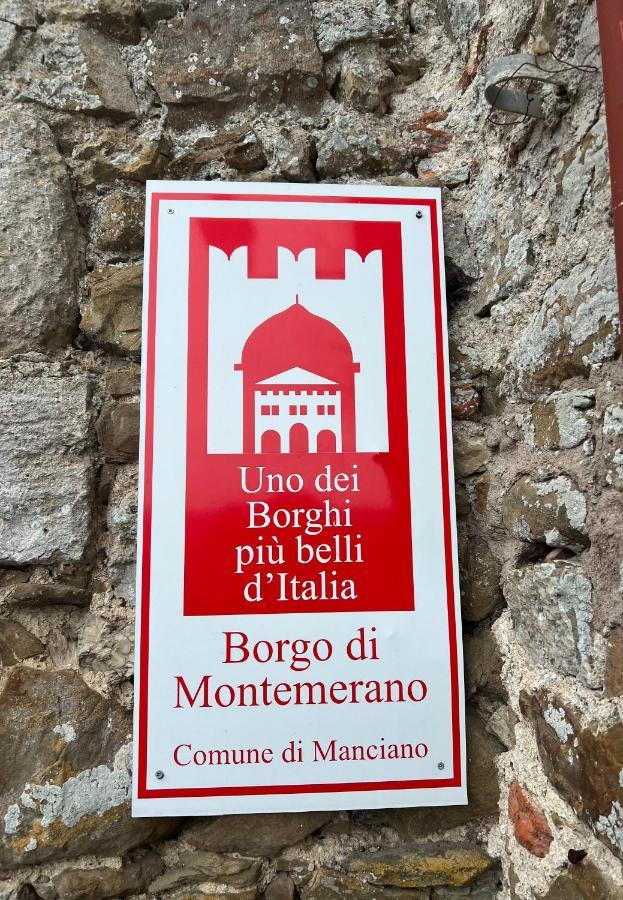 Casa Pruno Rosso Appartement Montemerano Buitenkant foto